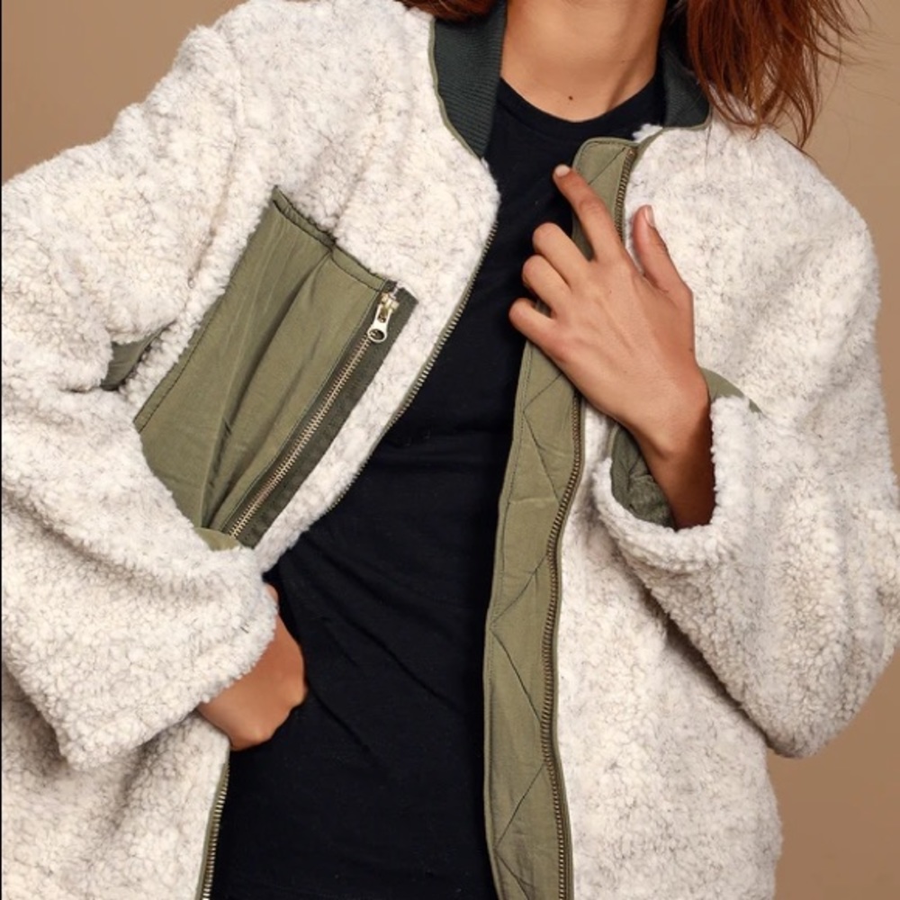 Free People Rivington Sherpa Jacket